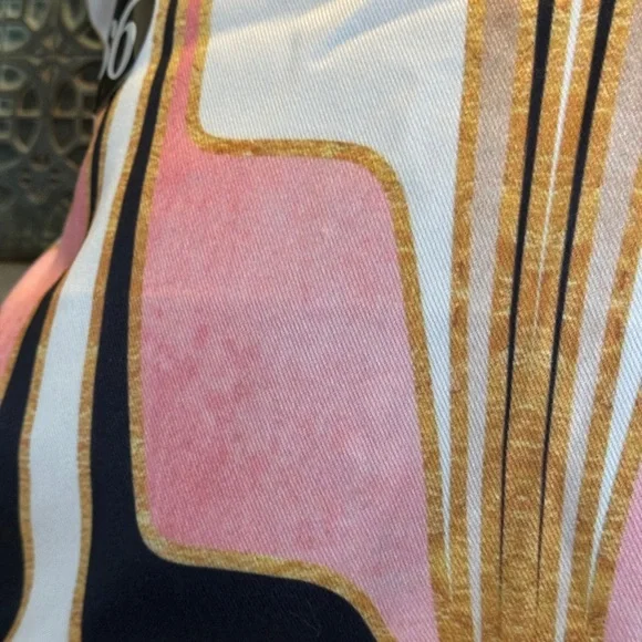 Society6 MCM Pillow Case Watercolor Abstract/ Gold, Blush Pink, Brown - Picture 6 of 6